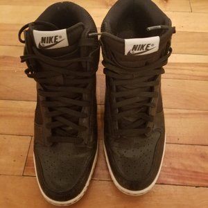 Vintage 2014 Women’s Nike Dunk sky hi size 9 Blac
